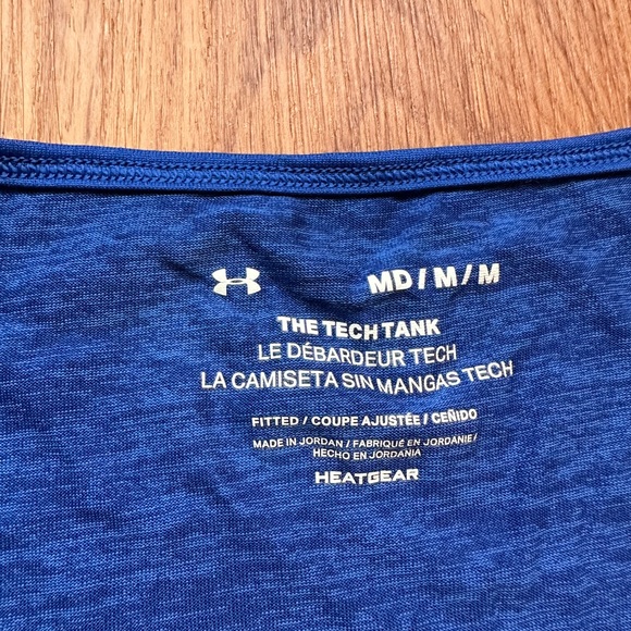 Blue Under Armour Tank Top - Picture 2 of 2